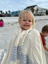 Load image into Gallery viewer, Buttery soft, 100% authentic, full length, beach and home, linen Turkish Towels with tassels