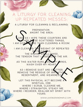 Load image into Gallery viewer, A Liturgy for Cleaning & Reclaiming: A Gentle Prayer Guide for Tired Moms