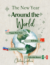 Load image into Gallery viewer, The New Year Around the World Coloring Page Download and Printed Pages Featuring: China, Mexico and Russia