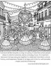 Load image into Gallery viewer, Where is Colombia? Set of 5 Coloring Pages for Kids Download