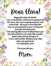 Load image into Gallery viewer, Editable and Personalized Back to School Planner + Bonus Digital Download