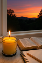 Load image into Gallery viewer, All Natural Unscented Hand Poured Beeswax Candle - 4 oz