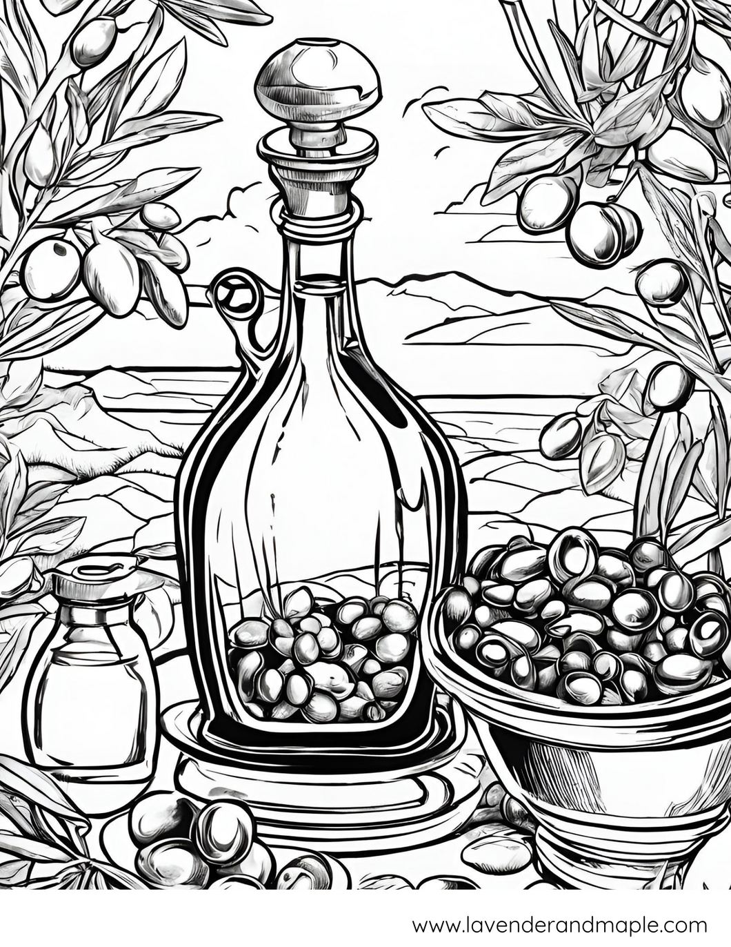 Pack of 5 Spain Adult Coloring Pages
