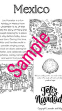 Load image into Gallery viewer, Baking Around the World Christmas Cookie Recipe and Coloring Page Activity Book Download
