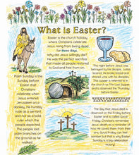 Load image into Gallery viewer, What is Easter? Physical Copy Coloring Page Mailed to You

