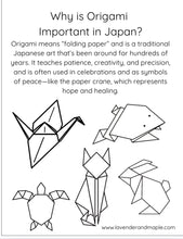 Load image into Gallery viewer, Where is Japan? Set of 5 Coloring Pages for Kids Download
