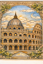 Load image into Gallery viewer, Set of 5 Italy Adult Coloring Pages Mailed to You
