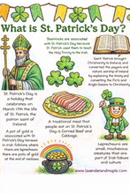 Load image into Gallery viewer, What is St. Patrick's Day? 3 Coloring Pages Instant Download
